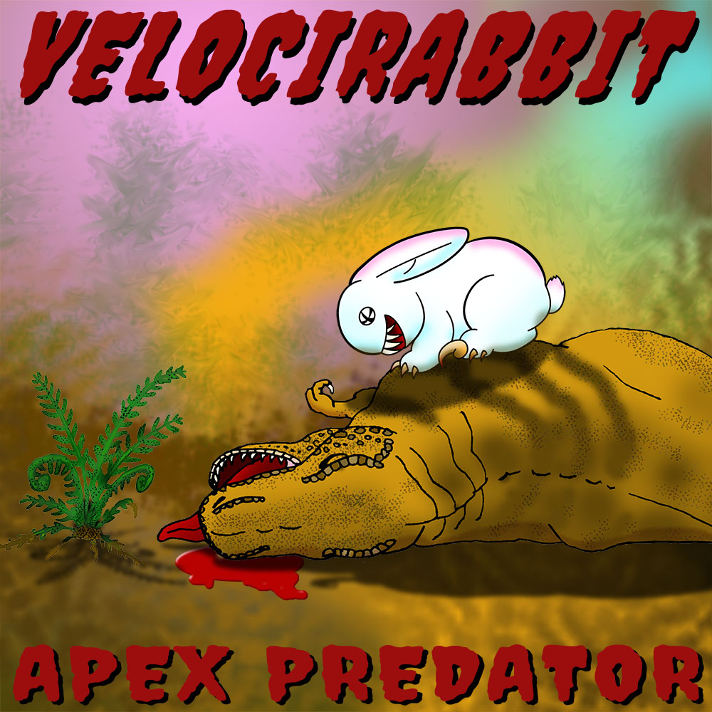 "Apex Predator" Album Cover by Velocirabbit